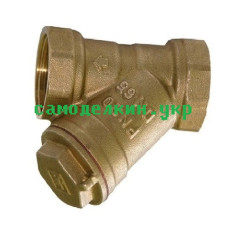 Фильтр латунный грубой очистки Никифоров 1 1/2"В*1 1/2"В  (6867)