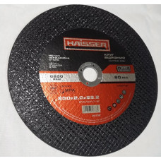 Диск отрезной по металлу и нерж. HAISSER (арт. 4111708) 230х2,5х22,2 (2230) Диск отрезной по металлу и нерж. HAISSER (арт. 4111708) 230х2,5х22,2 (2230)