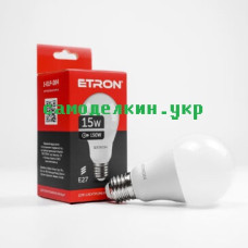 Светодиодная лампа LED ETRON 1-ELP-004 A65 15W  4200K E27  (3724)