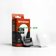 Светодиодная лампа LED ETRON G45 E27 4W 4200K 1-ELP-050  (8993)