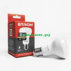 Светодиодная лампа LED ETRON R63 8W 3000K E27 1-ELP-069  (2047)