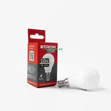 Светодиодная лампа LED ETRON 1-EPL-843 G45 10W 3000K E14  (2378)