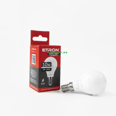 Светодиодная лампа LED ETRON 1-EPL-844 G45 10W 4200K E14  (2377)