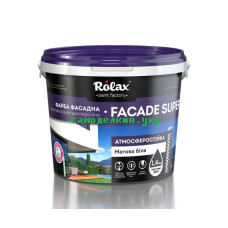 Краска фасадная акриловая ROLAX Facade Super 7 кг (белая)  (3914)