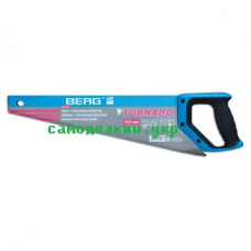 Ножовка с тефлоновым покрытием "Tornado" 400 мм BERG 41-116 (2901) Ножовка с тефлоновым покрытием "Tornado" 400 мм BERG 41-116 (2901)