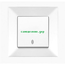 Выключатель VIKO Meridian одноклавишный  проходной  (белый) (7452)