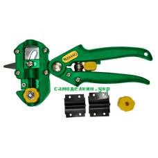 Секатор прививочный VERANO 71-895  215 мм, 3 лезвия  (1012)