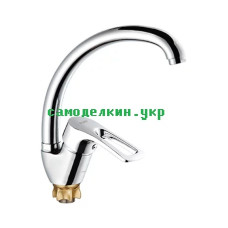 Смеситель для кухни ZEGOR (TROYA) YUB4-A181   (6738)