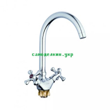 Смеситель для кухни ZEGOR DTZ4-A827  (7392)