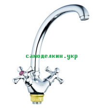 Смеситель для кухни ZEGOR DTZ4-B827  (9260)