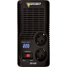Стабилизатор напряжения FORTE DR 600 релейного типа  (10118)