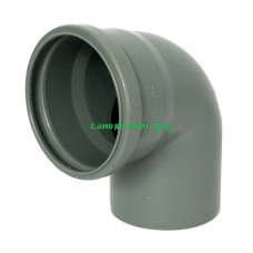 Колено канализационное СВК 110/90  (4114)