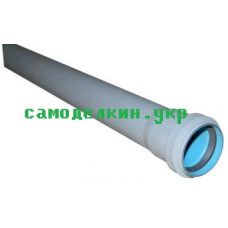 Труба канализационная трехслойная СВК ПП 110*1000 (синяя)  (4119)