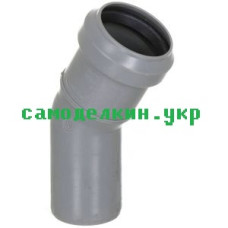 Колено канализационное СВК 50/30  (4968)
