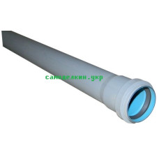 Труба канализационная трехслойная СВК ПП 50*1000 (синяя)  (4704)
