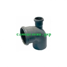 Колено канализационное СВК 110/90/50 верх  (4965)